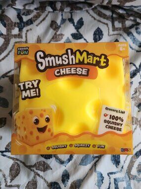 NEW Viral Crazy Fun SmushMart Cheese  NEW